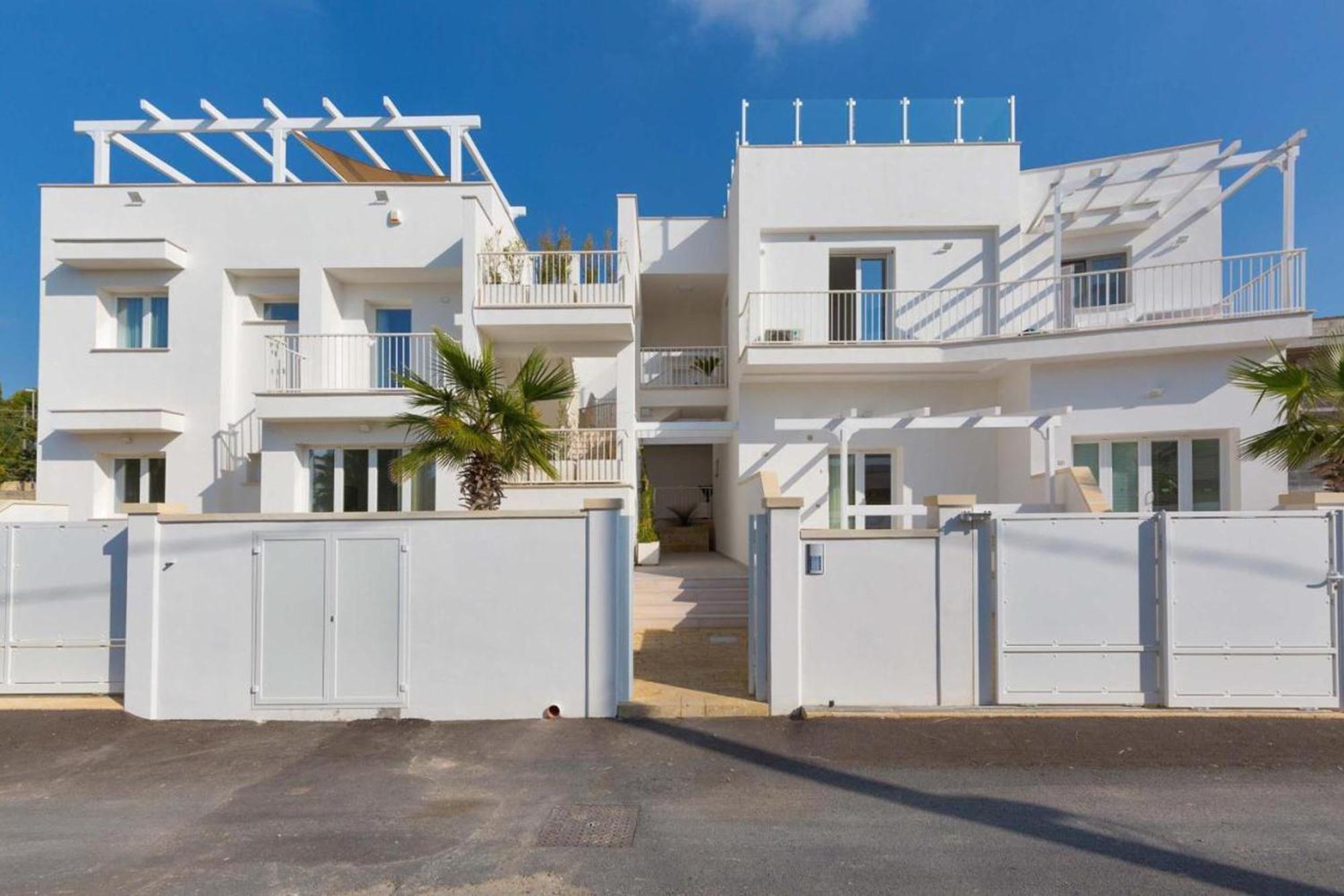 Tramonti Incredibili In Piscina - Apartment8 Con Ac Wifi In Residence Santa Maria al Bagno Dış mekan fotoğraf