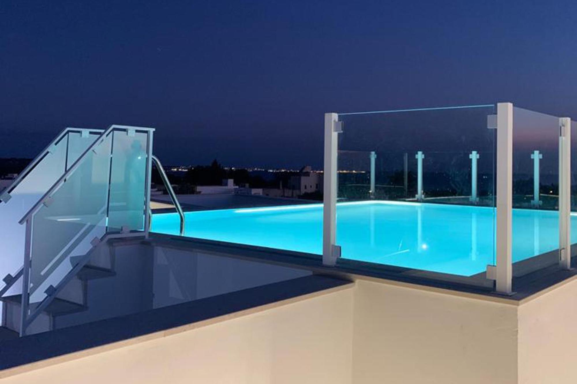 Tramonti Incredibili In Piscina - Apartment8 Con Ac Wifi In Residence Santa Maria al Bagno Dış mekan fotoğraf